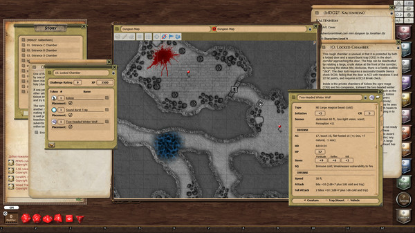Скриншот из Fantasy Grounds - Mini-Dungeon #027: Kaltenheim (PFRPG)