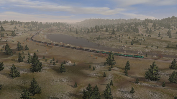 Скриншот из Trainz Route: Legacy of the Burlington Northern II