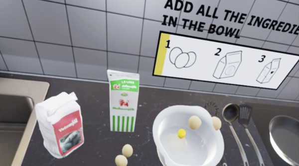 Скриншот из IKEA VR Pancake Kitchen