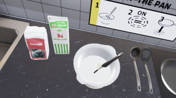 Скриншот из IKEA VR Pancake Kitchen