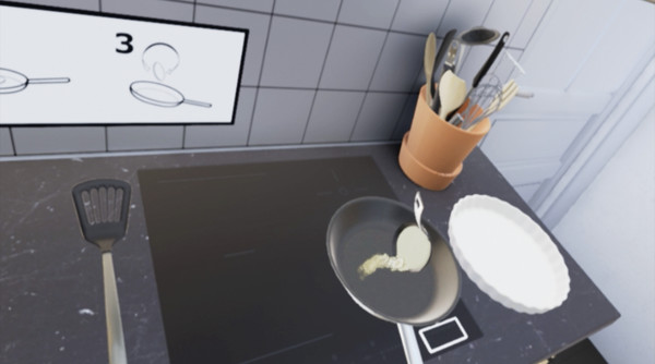 Скриншот из IKEA VR Pancake Kitchen