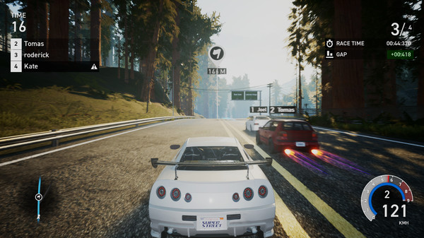 Скриншот из Super Street: The Game