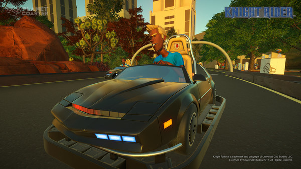 Скриншот из Planet Coaster - Knight Rider™ K.I.T.T. Construction Kit