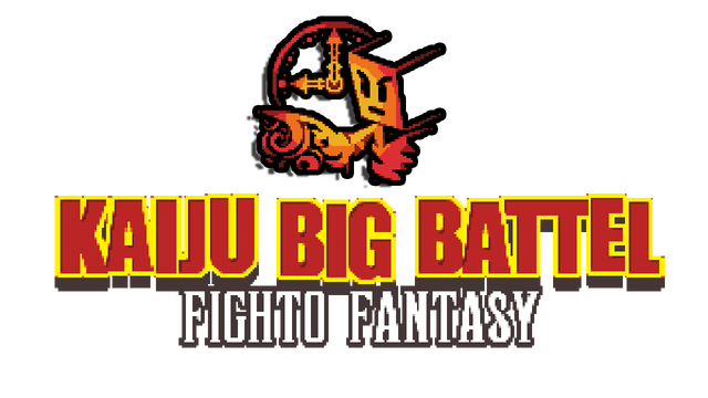 Kaiju Big Battel: Fighto Fantasy Logo