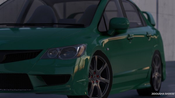 Jidousha Shakai game for windows Pc 1