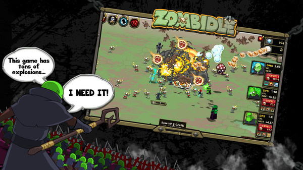 Скриншот из Zombidle: REMONSTERED