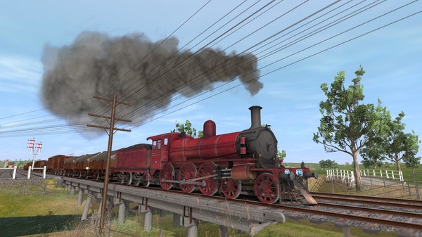 Скриншот из TANE DLC: Victorian Railways Type 4 DD Class Pack - Canadian Red