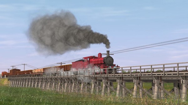 Скриншот из TANE DLC: Victorian Railways Type 4 DD Class Pack - Canadian Red