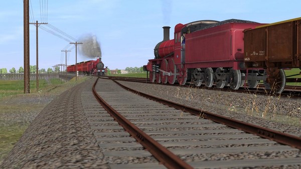 Скриншот из TANE DLC: Victorian Railways Type 4 DD Class Pack - Canadian Red