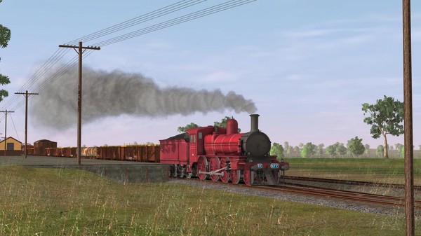 Скриншот из TANE DLC: Victorian Railways Type 4 DD Class Pack - Canadian Red