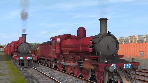 Скриншот из TANE DLC: Victorian Railways Type 4 DD Class Pack - Canadian Red