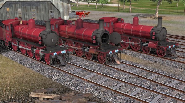 Скриншот из TANE DLC: Victorian Railways Type 4 DD Class Pack - Canadian Red