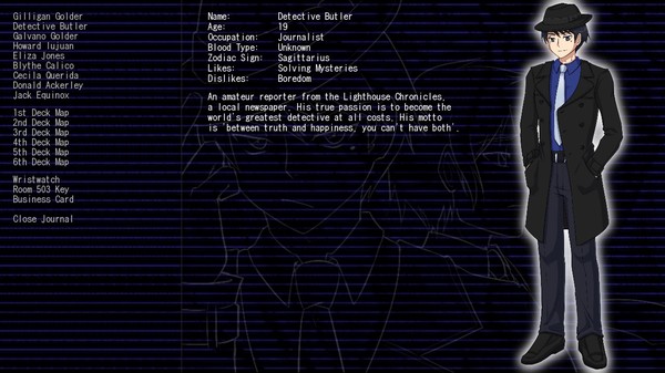 Скриншот из Detective Butler: Maiden Voyage Murder