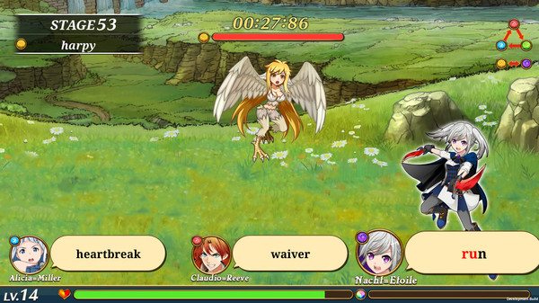 Скриншот из VALIANT KNIGHTS Typing Battle
