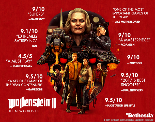 Wolfenstein II: The New Colossus Steam Key 2 Wolfenstein II: The New Colossus Steam Key 1