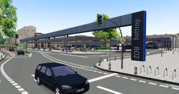 Скриншот из OMSI 2 Add-On Metropole Ruhr