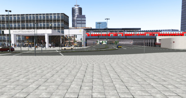 Скриншот из OMSI 2 Add-On Metropole Ruhr