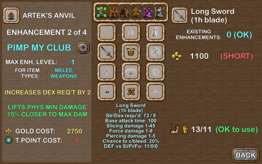 DUNGEONS OF CHAOSfor windows and Linux 1