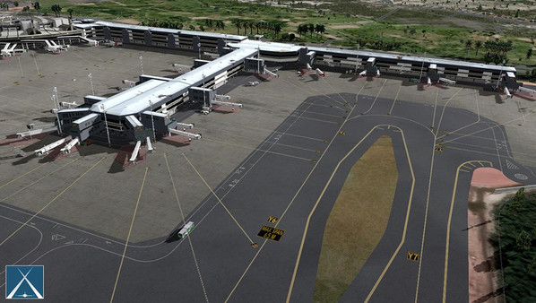 Скриншот из X-Plane 11 - Add-on: Aerosoft - Airport Rio de Janeiro Intl V2.0