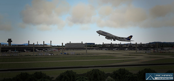 Скриншот из X-Plane 11 - Add-on: Aerosoft - Airport Rio de Janeiro Intl V2.0