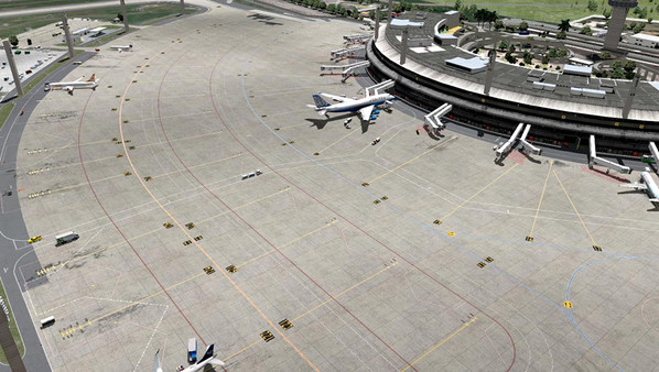 Скриншот из X-Plane 11 - Add-on: Aerosoft - Airport Rio de Janeiro Intl V2.0