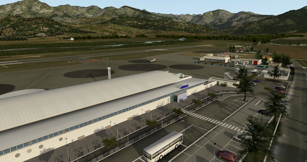 Скриншот из X-Plane 11 - Add-on: Aerosoft - Airport Calvi
