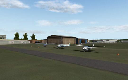 Скриншот из X-Plane 11 - Add-on: Aerosoft - Airport Frankfurt-Egelsbach