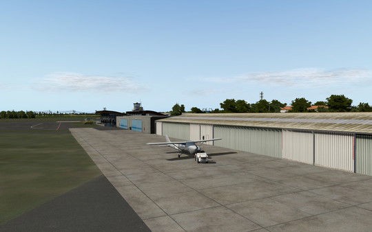 Скриншот из X-Plane 11 - Add-on: Aerosoft - Airport Frankfurt-Egelsbach