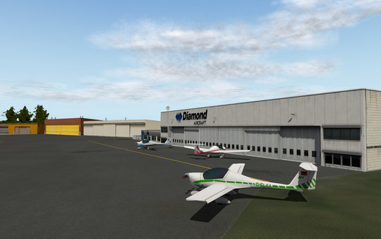 Скриншот из X-Plane 11 - Add-on: Aerosoft - Airport Frankfurt-Egelsbach