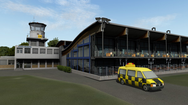 Скриншот из X-Plane 11 - Add-on: Aerosoft - Airport Frankfurt-Egelsbach