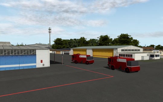 Скриншот из X-Plane 11 - Add-on: Aerosoft - Airport Frankfurt-Egelsbach