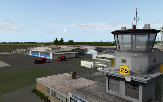 Скриншот из X-Plane 11 - Add-on: Aerosoft - Airport Frankfurt-Egelsbach