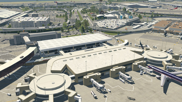Скриншот из X-Plane 11 - Add-on: Aerosoft - Airport John F. Kennedy International