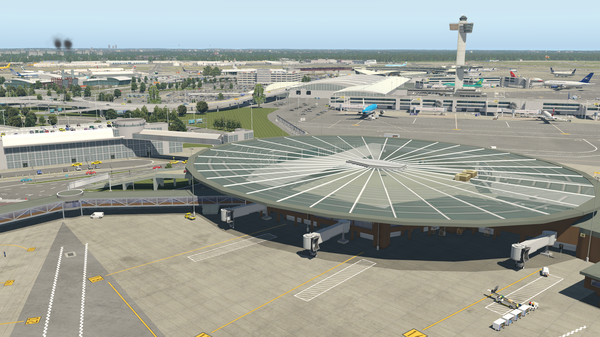Скриншот из X-Plane 11 - Add-on: Aerosoft - Airport John F. Kennedy International
