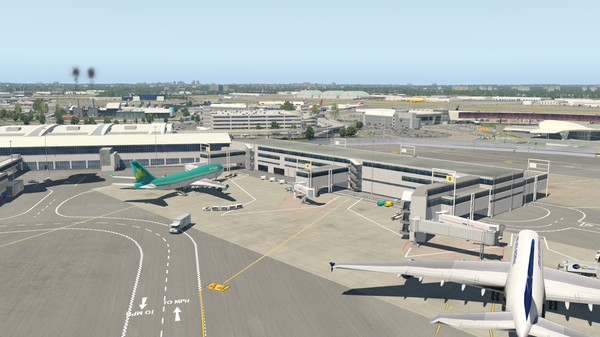 Скриншот из X-Plane 11 - Add-on: Aerosoft - Airport John F. Kennedy International