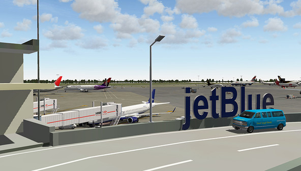 Скриншот из X-Plane 11 - Add-on: Aerosoft - Airport John F. Kennedy International