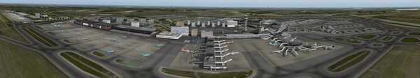 Скриншот из X-Plane 11 - Add-on: Aerosoft - Airport Amsterdam