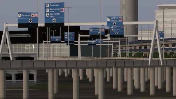 Скриншот из X-Plane 11 - Add-on: Aerosoft - Airport Amsterdam