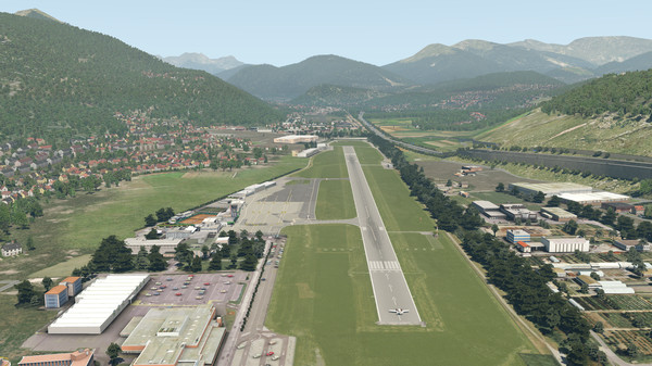 Скриншот из X-Plane 11 - Add-on: Aerosoft - Airport Lugano