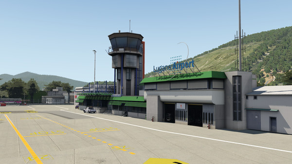 Скриншот из X-Plane 11 - Add-on: Aerosoft - Airport Lugano
