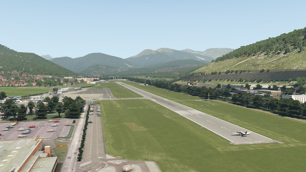 Скриншот из X-Plane 11 - Add-on: Aerosoft - Airport Lugano