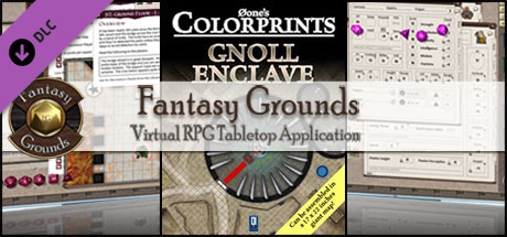 Fantasy Grounds - 0one's Colorprints #8: Gnoll Enclave (Map Pack)