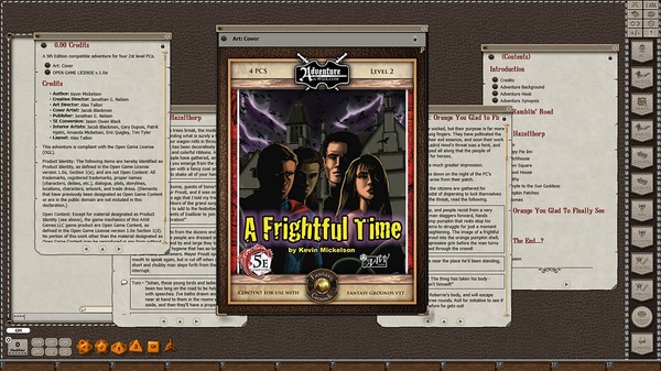 Скриншот из Fantasy Grounds - BASIC02: A Frightful Time (5E)