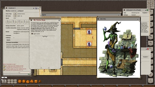 Скриншот из Fantasy Grounds - Mini-Dungeon #023: The Aura of Profit (5E)