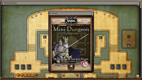 Скриншот из Fantasy Grounds - Mini-Dungeon #029: Heart of the Sacred Dawn (5E)