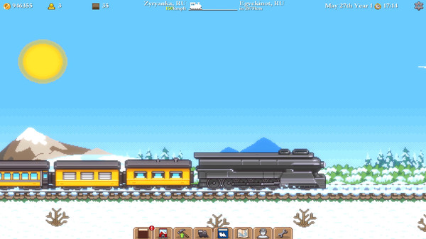 Скриншот из Tiny Rails Скриншот из Tiny Rails
