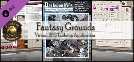 Fantasy Grounds - Darkwoulfe's Volume 30 - Giants of Ice and Stone (Token Pack)
