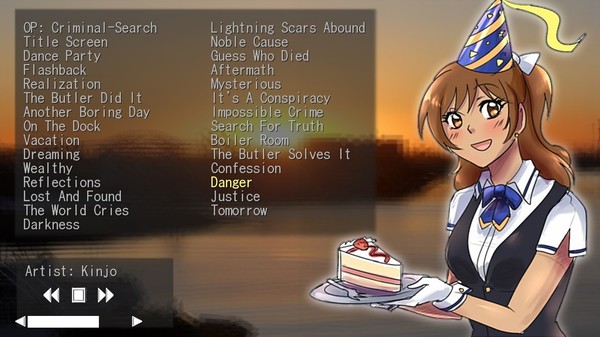 Скриншот из Detective Butler: Maiden Voyage Murder - Soundtrack