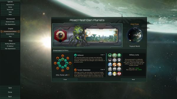 Скриншот из Stellaris: Nova Edition Upgrade Pack