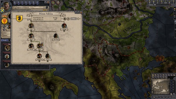 Скриншот из Crusader Kings II: Dynasty Shield Pack